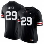 Men's Ohio State Buckeyes #29 Kevin Dever Black Nike NCAA College Football Jersey Top Quality ZCY4444IY